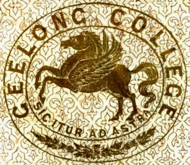 Pegasus Symbol form an Award Bookplate, 1872.